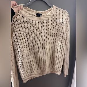 Cream sweater!